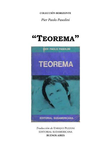 pasolini-teorema