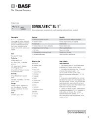 Sonolastic? SL 1 - Building Systems - BASF.com