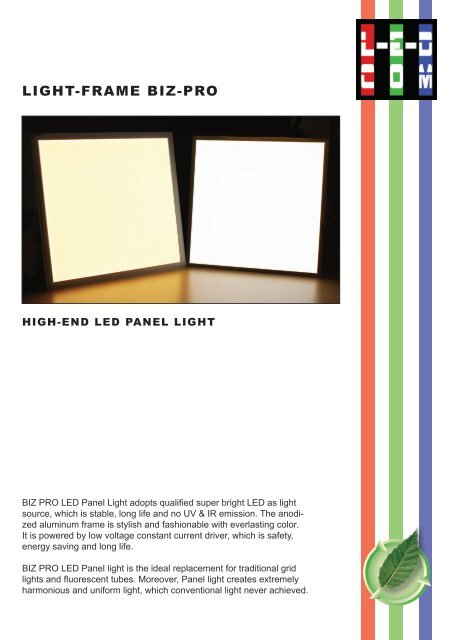 Framepro Backlight LIGHT-FRAME BIZ-PRO