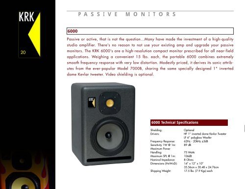 KRK-2003 Catalog_Rev - Studio General