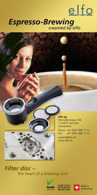 Espresso-Brewing - elfo AG