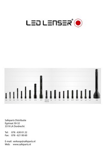 20101206 Overzicht LED LENSER - Safeparts