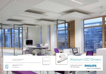 Xitanium LED Drivers - Philips Lighting