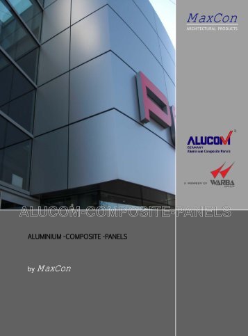 alucom-composite-panels - MAXCON - Architectural Products