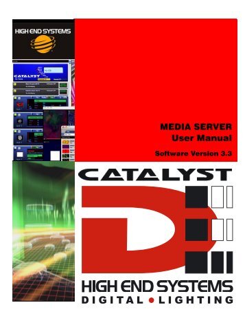 Catalyst Manual - Cal Stage