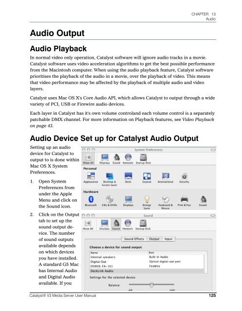 Catalyst Manual - Cal Stage