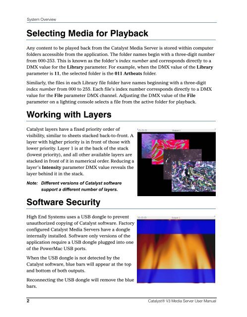 Catalyst Manual - Cal Stage