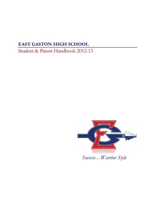 EAST GASTON HIGH SCHOOL - Gaston County Schools