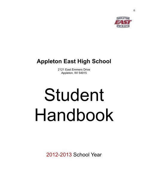 appleton east high school and or the appleton area school district