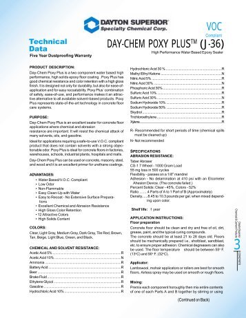 Day-Chem Poxy Plus (J-36)