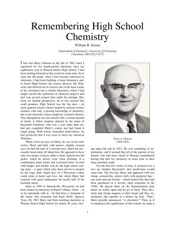 110. High School Chem.pdf - University of Cincinnati