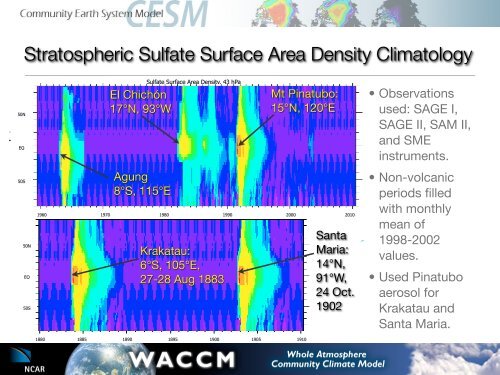 WACCM: The High-Top Model - CESM - UCAR