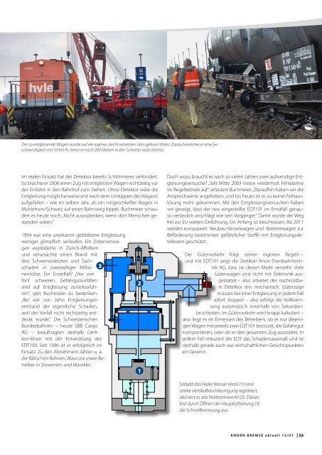 Reaktionszeit: 40 Millisekunden [PDF, 815 kB] - Knorr-Bremse