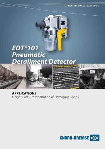 EDT®101 Pneumatic Derailment Detector - Knorr-Bremse