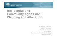 Residential and Community Aged Care - Penrith City Council