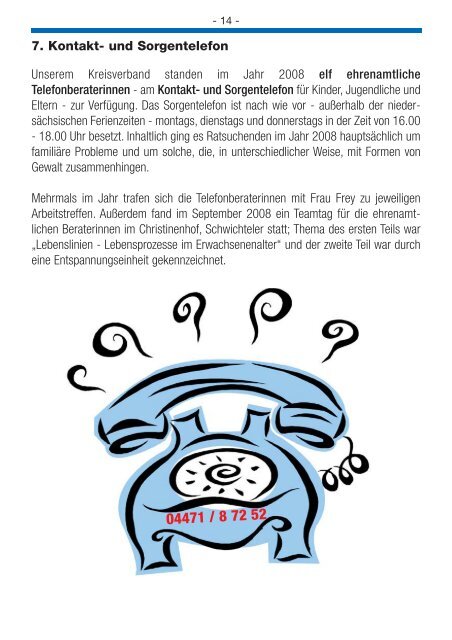 Jahresbericht 2008_6.0 - Kinderschutzbund Cloppenburg