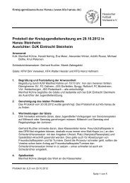 Protokoll vom 29.10.2012 - Kreis Hanau - Hessischer Fußball Verband