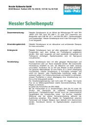 Farbkarte - Hessler Kalkwerke GmbH