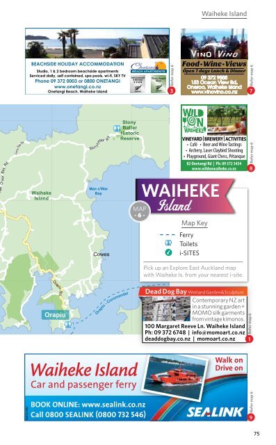 Auckland A-Z - Free Official Guide 2013