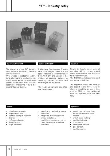 SKR - industry relay