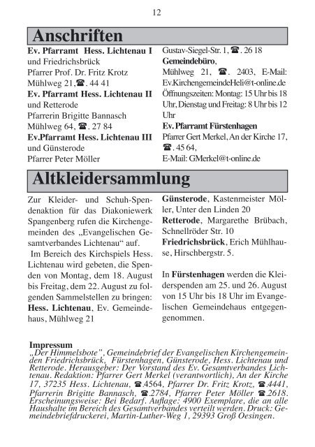 Download - Evangelische Kirchengemeinde Fürstenhagen