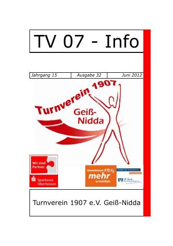 TV-Info Heft - TV 1907 eV Geiß-Nidda