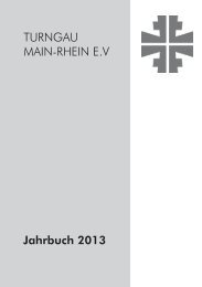 Die Gaubroschüre 2013 ist da - Turngau Main-Rhein