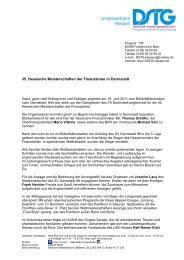 35. Hessische Meisterschaften der Finanzämter in Darmstadt
