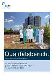 strukturierter Qualitätsbericht 2008 - Kliniken.de