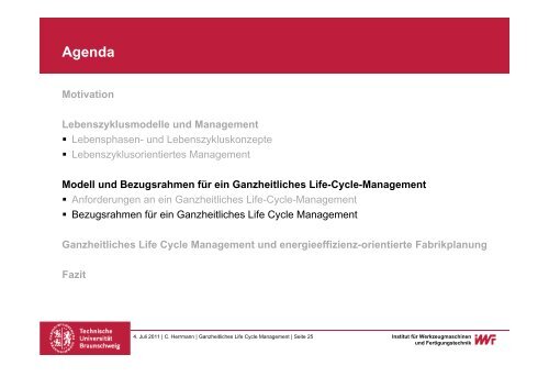 Ganzheitliches Life Cycle Management - Volkswagen AutoUni