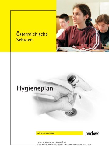 Hygieneplan für österreichische Schulen