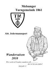 Abt. Jedermannsport - Lauftreff - Melsungen