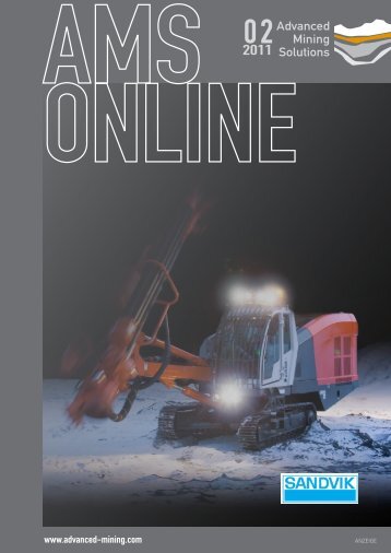 AMS-Online Ausgabe 02/2011 - Advanced Mining