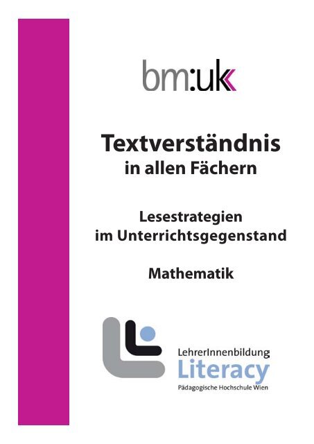 Lesestrategien In Mathematik Literacy At