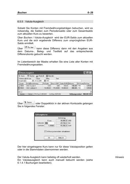 Handbuch Finanzbuchhaltung - Exima