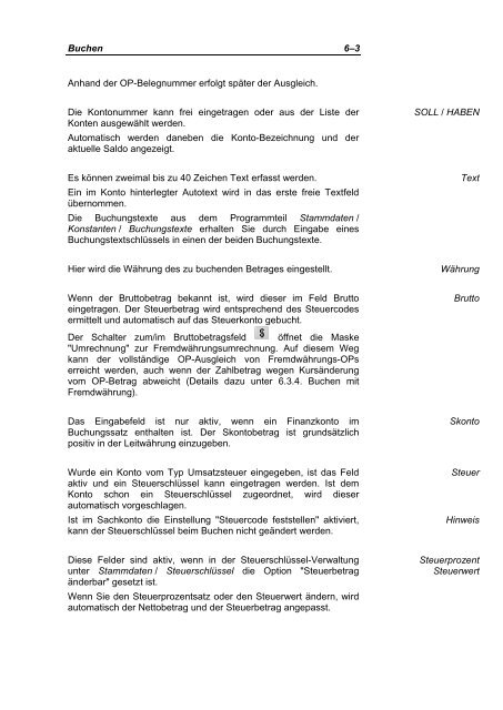 Handbuch Finanzbuchhaltung - Exima