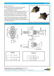 Kontaktlose Potentiometer MP1627 - Q-TECH