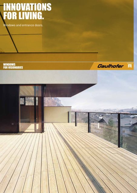 Gaulhofer Catalogue 2012 - Herrmann's Timber-Frame Homes