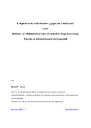 Studie - Economiesuisse