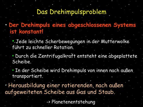 Sternentstehung