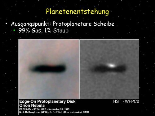 Sternentstehung