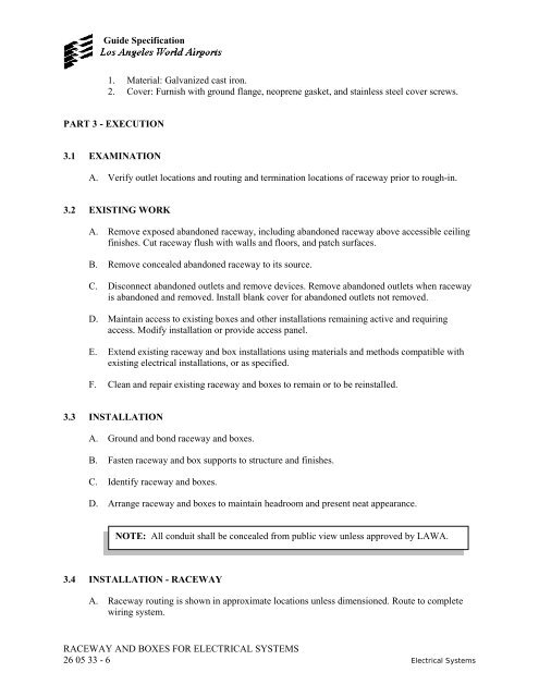 Design and Construction Handbook - Los Angeles World Airports