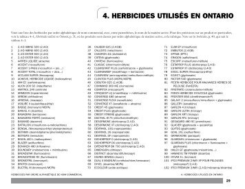 Guide de lutte contre les mauvaises herbes 2012–2013