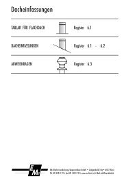 Dacheinfassungen - em-blech