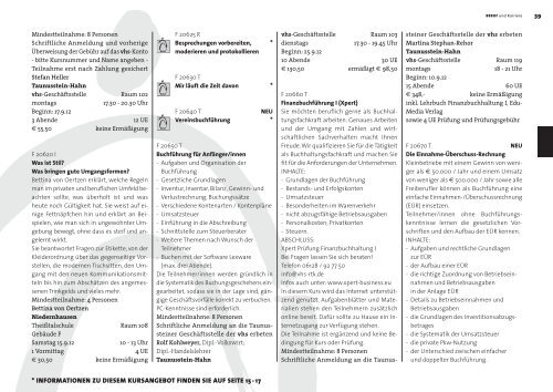 GBW - vhs Rheingau-Taunus eV