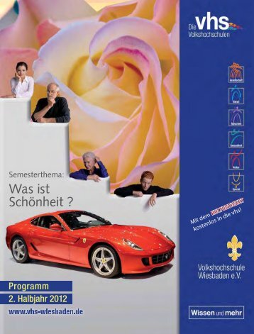 Programmheft, PDF, 13 MB - Volkshochschule Wiesbaden