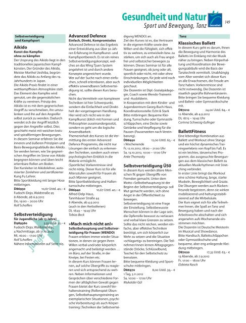 Programmheft, PDF, 13 MB - Volkshochschule Wiesbaden