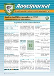 LVSA Angeljournal (PDF 2188 KB) - Landesverband Sächsischer ...