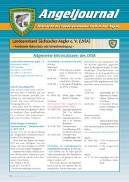 LVSA Angeljournal (PDF 811 KB) - Landesverband Sächsischer ...