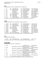 Schüler CM 11 - Leichtathletik im FLVW-Kreis 2 Lüdenscheid